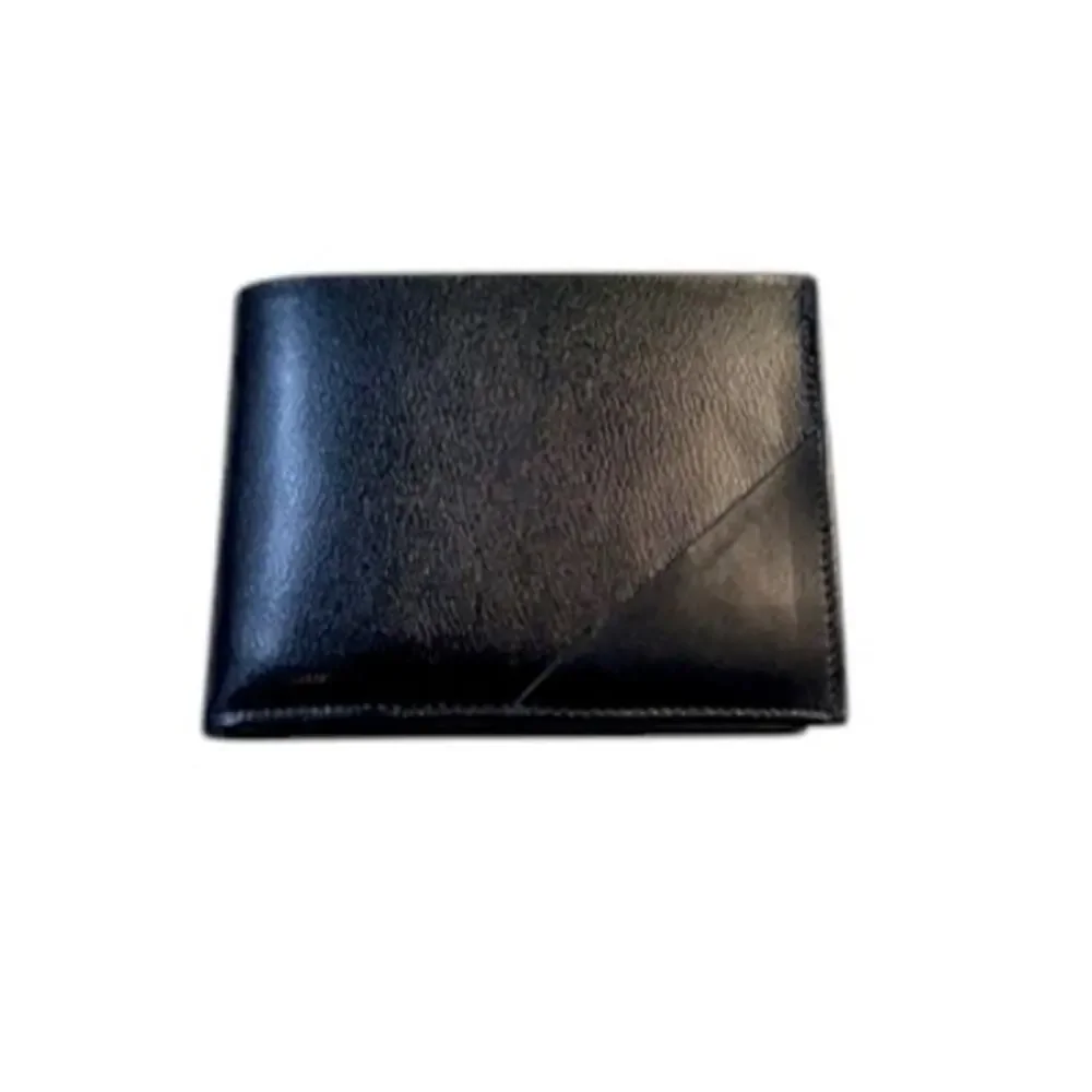 Vintage SWANK Mens Leather Wallet & Keychain Set NIB Classic Gift